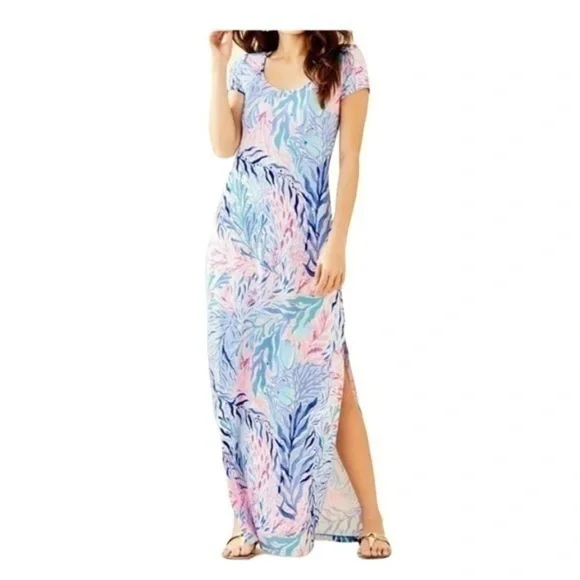 lilly pulitzer wynne maxi dress Lilly Pulitzer Wynne Maxi Size L Gatorlillys
